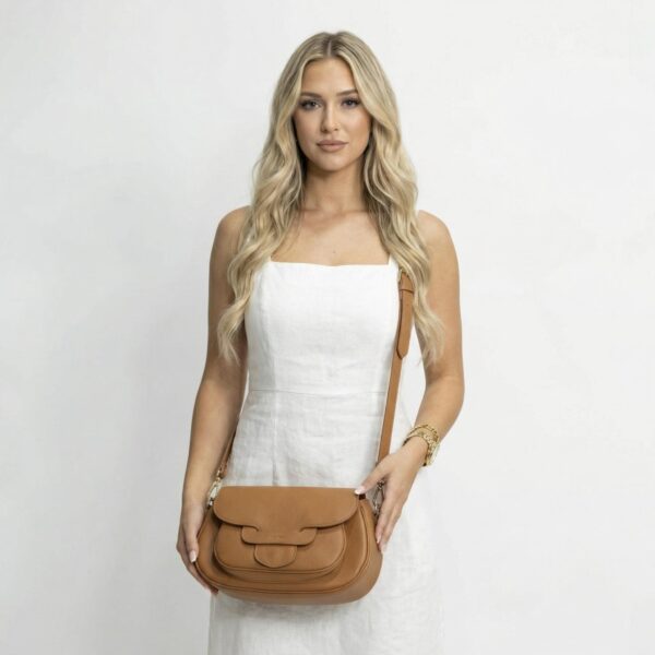 Carla Crossbody tan Bag - blonde= women